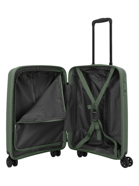 Travelite Travelite Air Stripe S Green utazási bőrönd