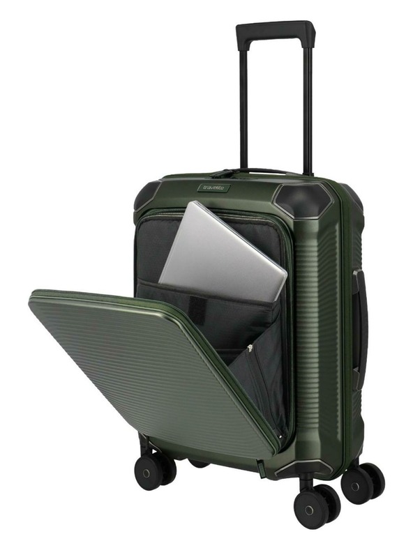 Travelite Travelite Millennium S Front pocket Pine Green utazási bőrönd