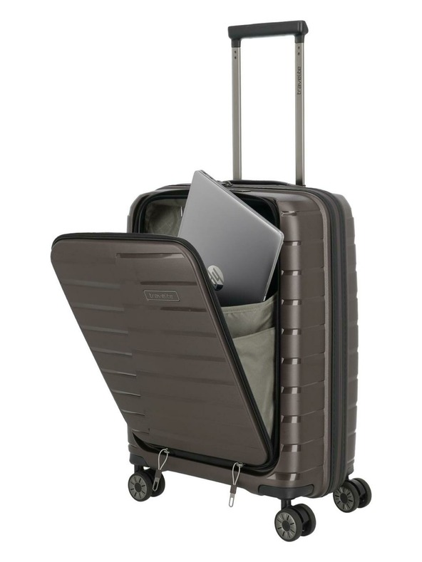 Travelite Travelite Air Base 4w S Front pocket Coffee utazási bőrönd