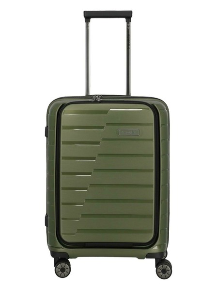 Travelite Travelite Air Base 4w S Front pocket Olive utazási bőrönd