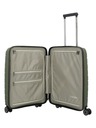 Travelite Travelite Air Base 4w S Front pocket Olive utazási bőrönd