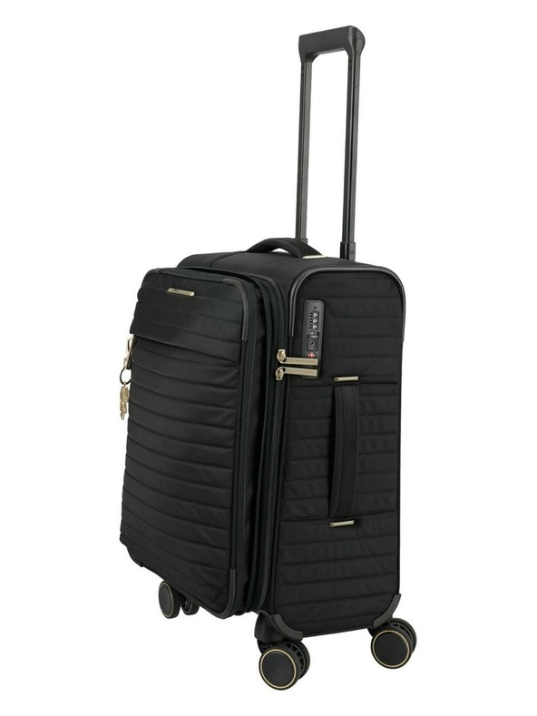 Travelite Travelite BARBARA Stepp S Black utazási bőrönd
