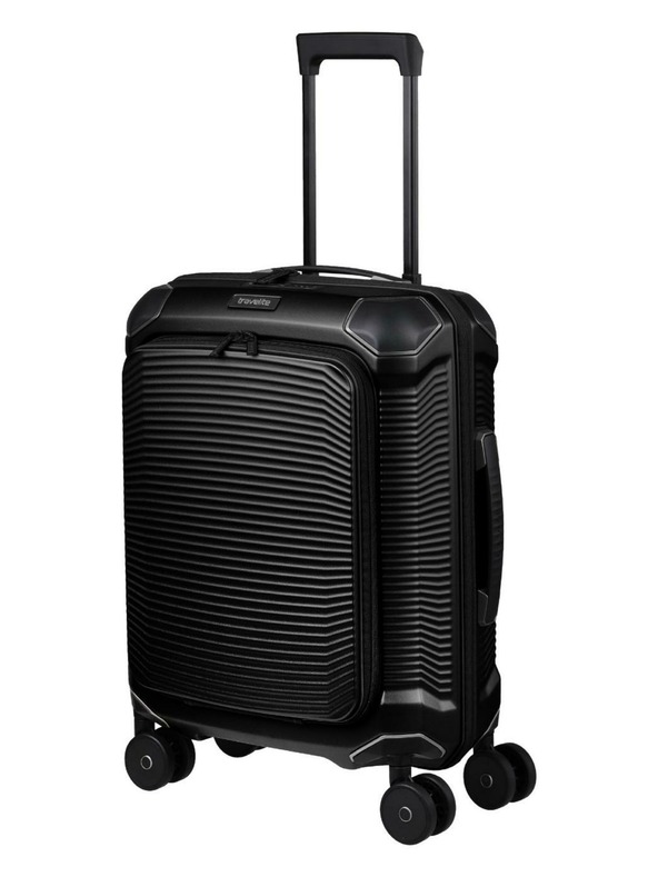 Travelite Travelite Millennium S Front pocket Black utazási bőrönd