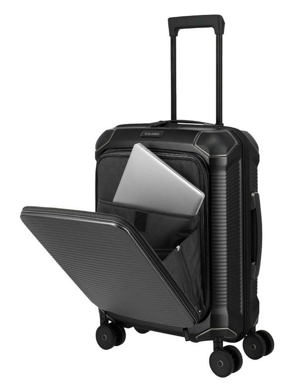 Travelite Travelite Millennium S Front pocket Black utazási bőrönd