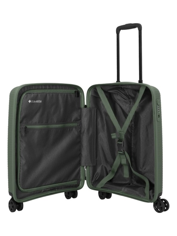 Travelite Utazási bőrönd szett Travelite Air Stripe S,M,L Green