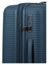 Travelite Utazási bőrönd szett Travelite Air Stripe S,M,L Slim Navy