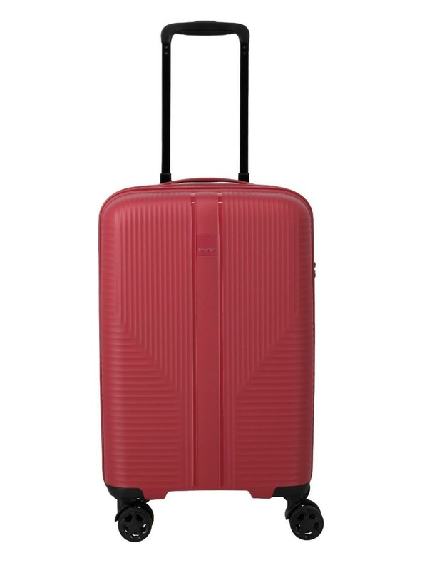 Travelite Utazási bőrönd szett Travelite Air Stripe S,M,L Slim Red