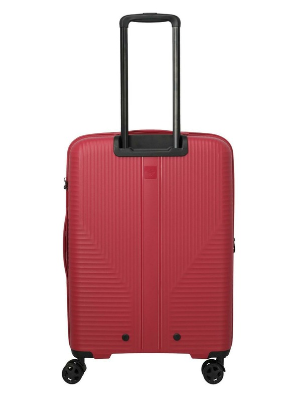 Travelite Utazási bőrönd szett Travelite Air Stripe S,M,L Slim Red