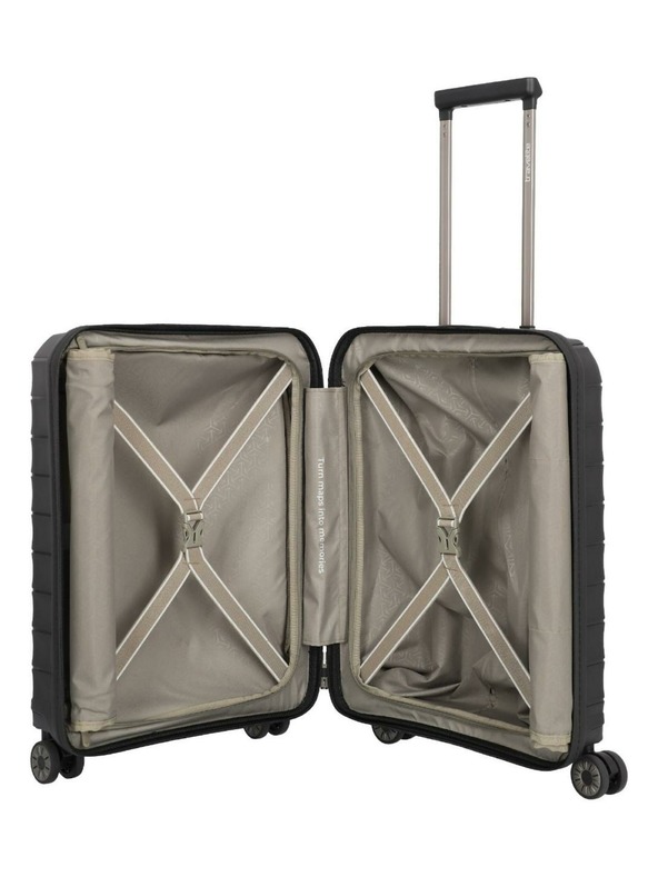 Travelite Utazási bőrönd szett Travelite Mooby S,M,L Front pocket Black