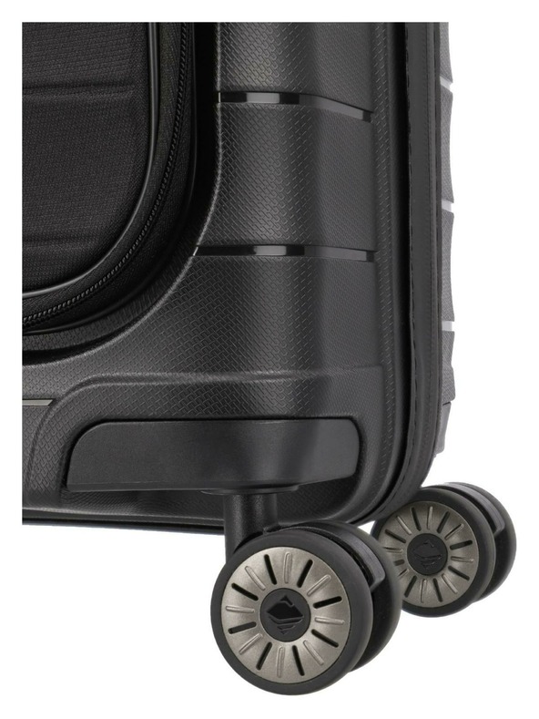 Travelite Utazási bőrönd szett Travelite Mooby S,M,L Front pocket Black