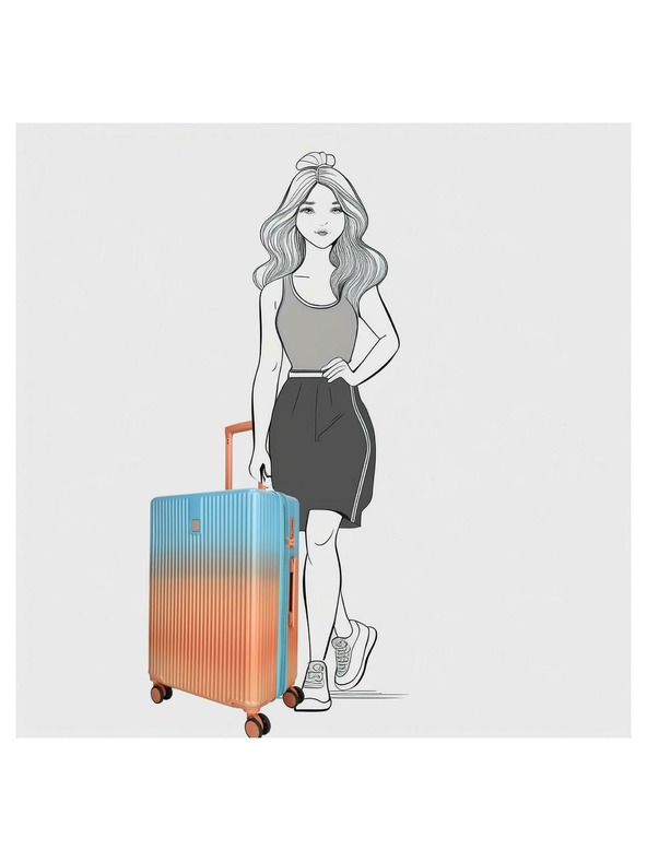 Enrico Benetti Utazási bőrönd Enrico Benetti Havana M Salmon