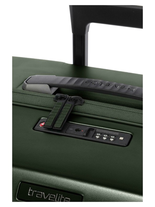 Travelite Utazási bőrönd Travelite Millennium M Pine Green