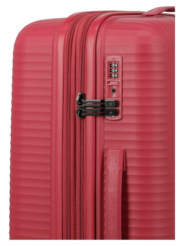Travelite Utazási bőrönd Travelite Air Stripe M Red