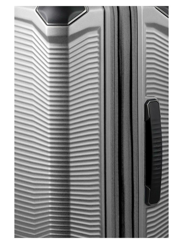 Travelite Utazási bőrönd Travelite Millennium M Silver