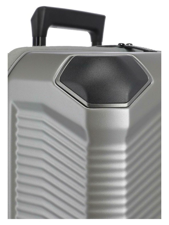 Travelite Utazási bőrönd Travelite Millennium M Silver