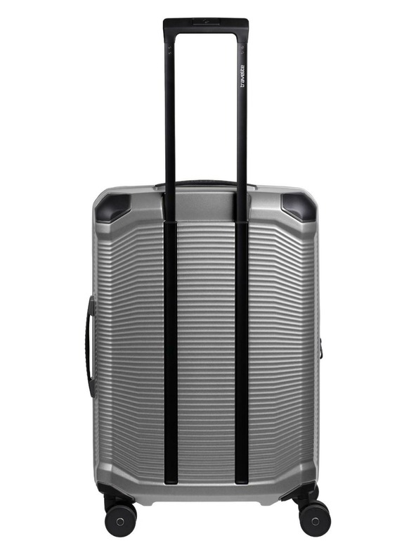Travelite Utazási bőrönd Travelite Millennium M Silver