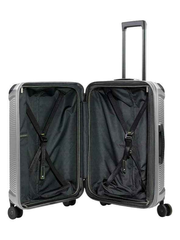 Travelite Utazási bőrönd Travelite Millennium M Silver