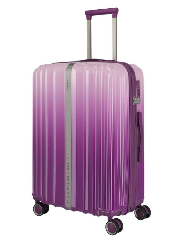 Travelite Utazási bőrönd Travelite Lascana Edition M Purple Degrade