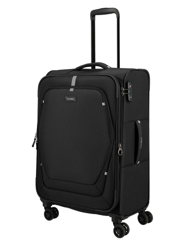 Travelite Utazási bőrönd Travelite Umbria M Black