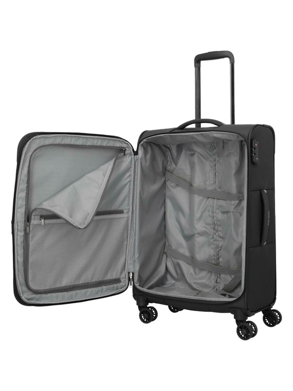 Travelite Utazási bőrönd Travelite Umbria M Black