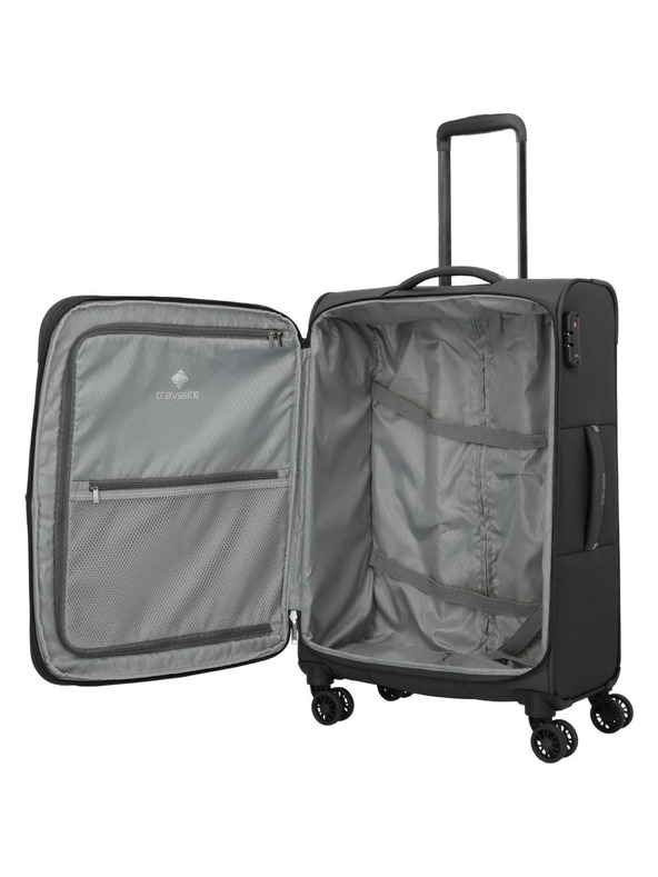 Travelite Utazási bőrönd Travelite Umbria M Black