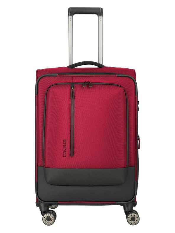 Travelite Utazási bőrönd Travelite Crosslite 5.0 M Red