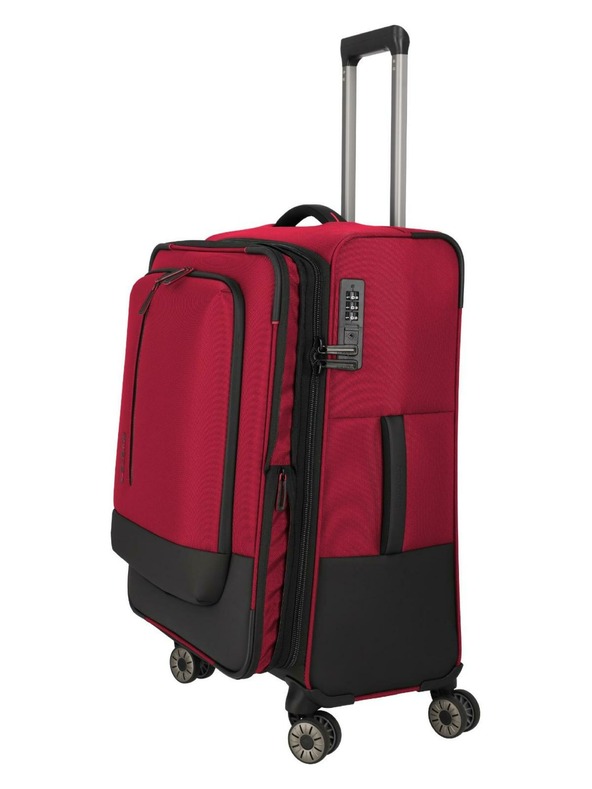 Travelite Utazási bőrönd Travelite Crosslite 5.0 M Red