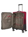 Travelite Utazási bőrönd Travelite Crosslite 5.0 M Red