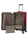 Travelite Utazási bőrönd Travelite Crosslite 5.0 M Red