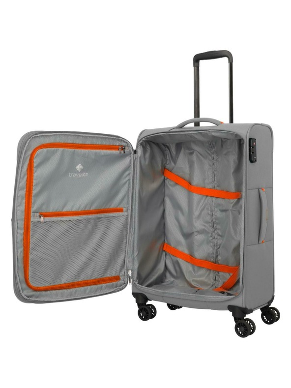 Travelite Utazási bőrönd Travelite Umbria M Smoky Grey