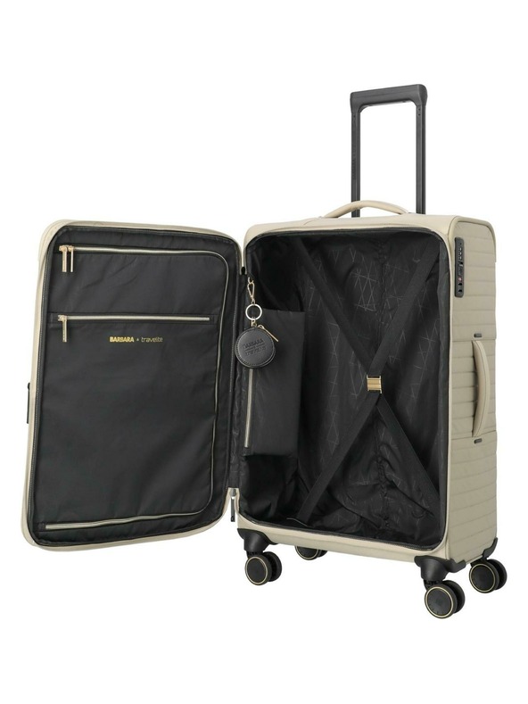 Travelite Utazótáska Travelite BARBARA Stepp M Satin nude