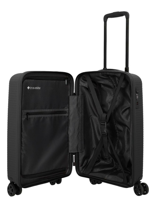 Travelite Travelite Air Stripe S Slim Black