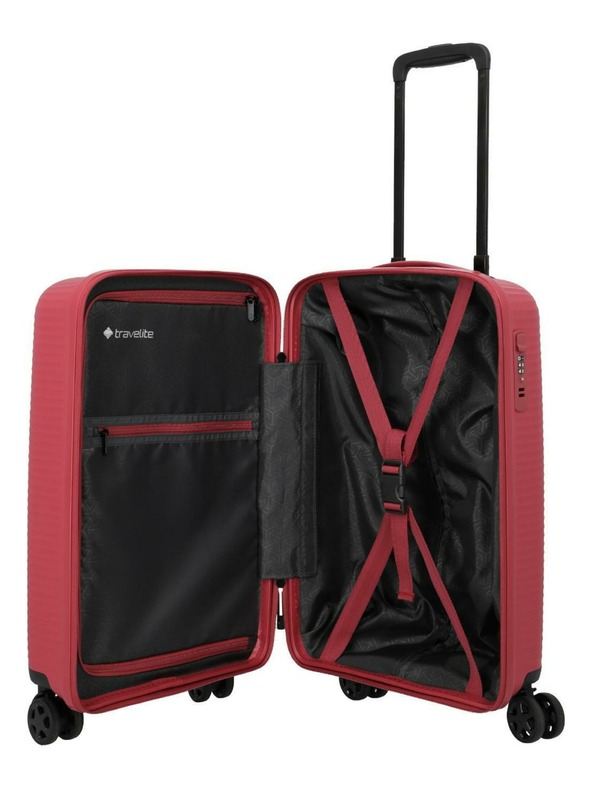 Travelite Travelite Air Stripe S Slim Red