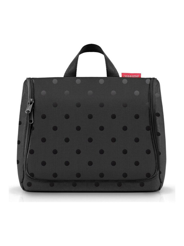 Reisenthel Reisenthel Toiletbag XL Glossy dots sminktas fekete