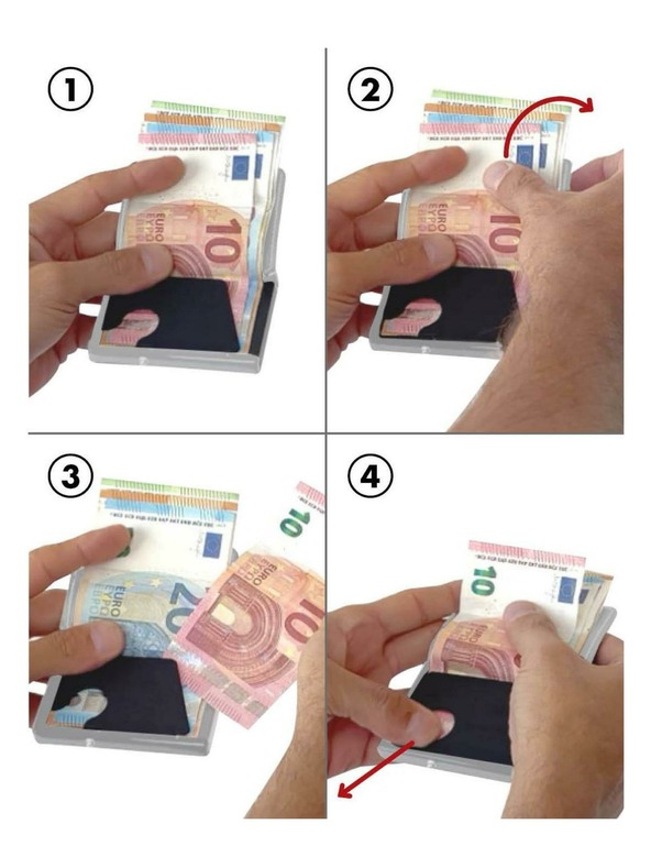 Mondraghi Pénztárca Mondraghi Silhouette Edelweiss Blue