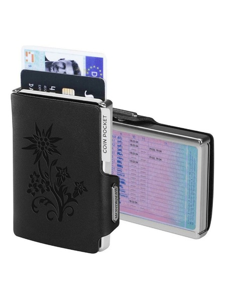 Mondraghi Pénztárca Mondraghi Silhouette Edelweiss Black