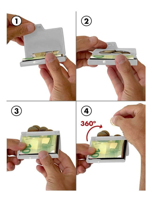 Mondraghi Pénztárca Mondraghi Silhouette Edelweiss Caramel