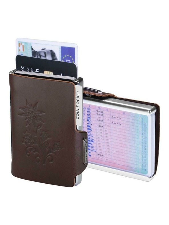 Mondraghi Pénztárca Mondraghi Silhouette Edelweiss Brown