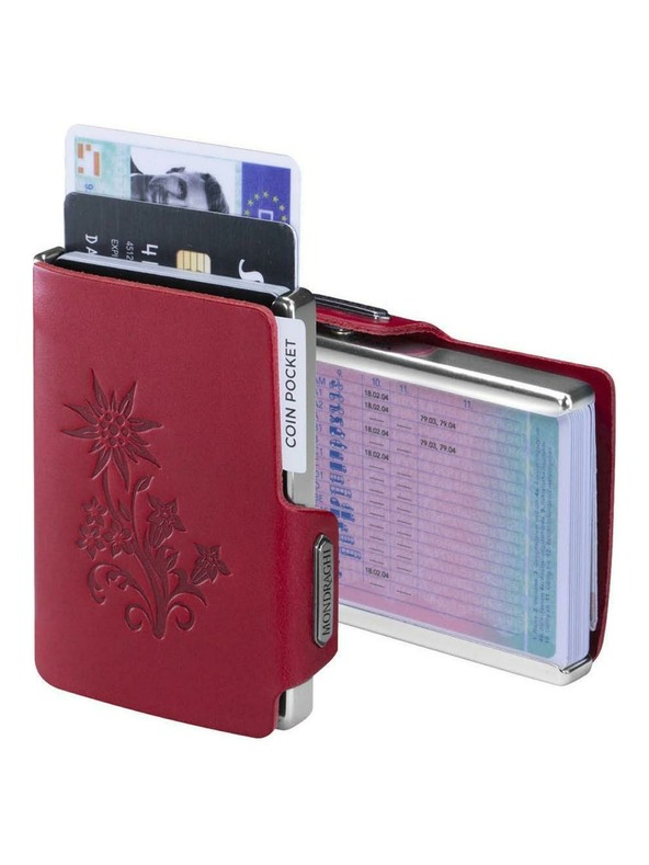 Mondraghi Pénztárca Mondraghi Silhouette Edelweiss Red