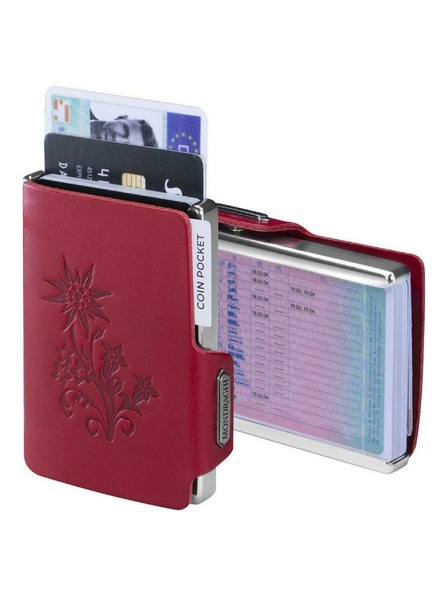 Mondraghi Pénztárca Mondraghi Silhouette Edelweiss Red