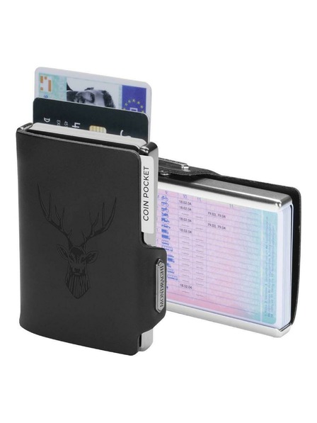 Mondraghi Pénztárca Mondraghi Silhouette Classic Deer Black