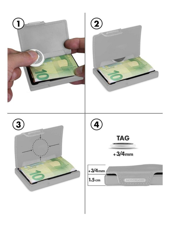 Mondraghi Pénztárca Mondraghi Silhouette Modern Deer Blue