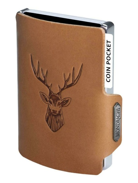 Mondraghi Pénztárca Mondraghi Silhouette Classic Deer Caramel