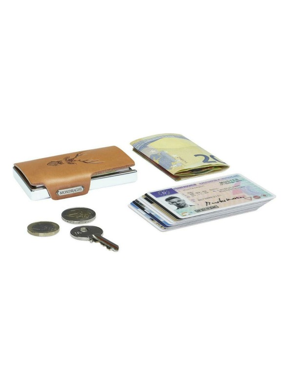 Mondraghi Pénztárca Mondraghi Silhouette Classic Deer Caramel