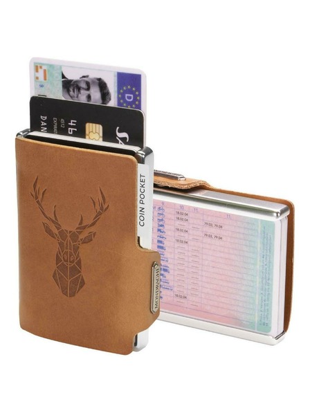 Mondraghi Pénztárca Mondraghi Silhouette Modern Deer Caramel