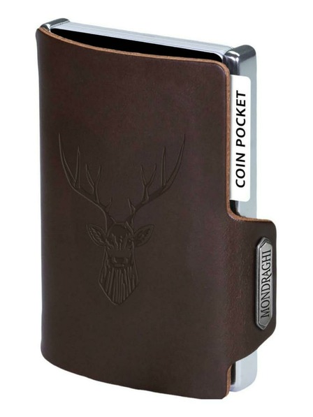 Mondraghi Pénztárca Mondraghi Silhouette Classic Deer Brown