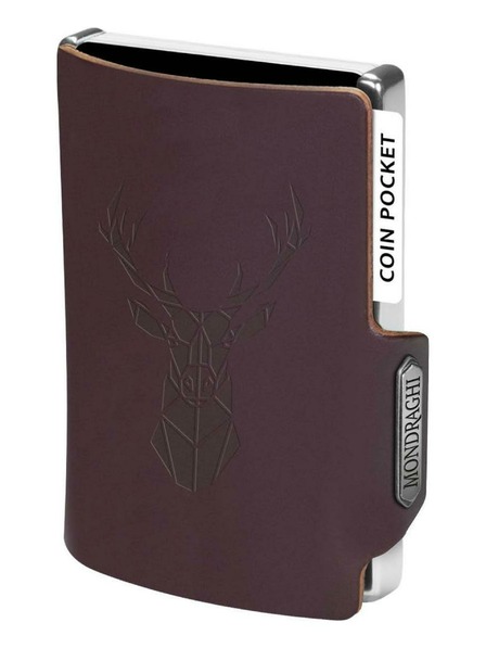 Mondraghi Pénztárca Mondraghi Silhouette Modern Deer Brown