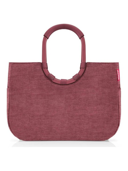 Reisenthel Reisenthel Loopshopper L Twist maroon kézitáska