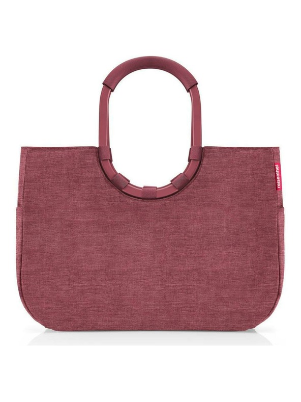 Reisenthel Reisenthel Loopshopper L Twist maroon kézitáska