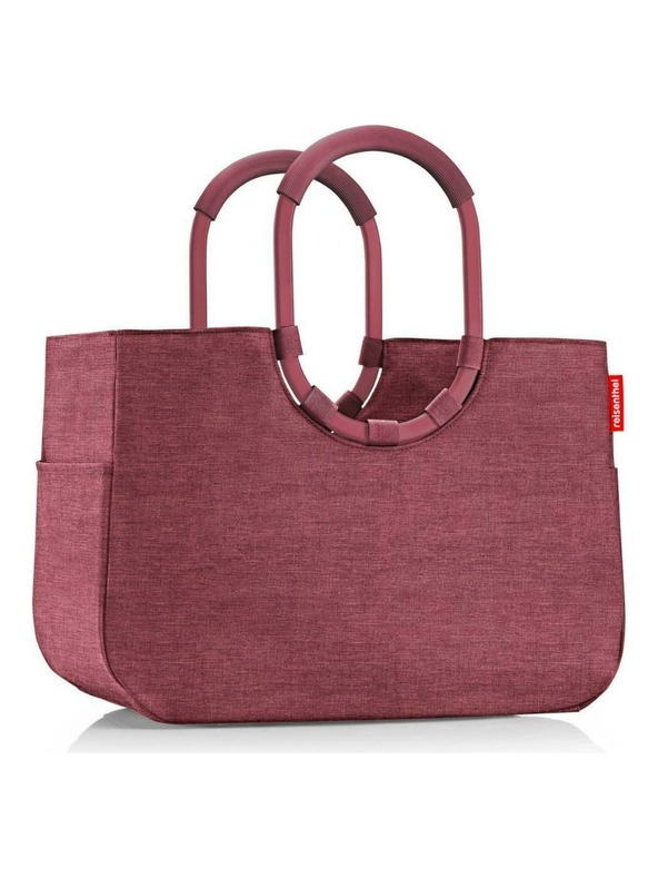 Reisenthel Reisenthel Loopshopper L Twist maroon kézitáska